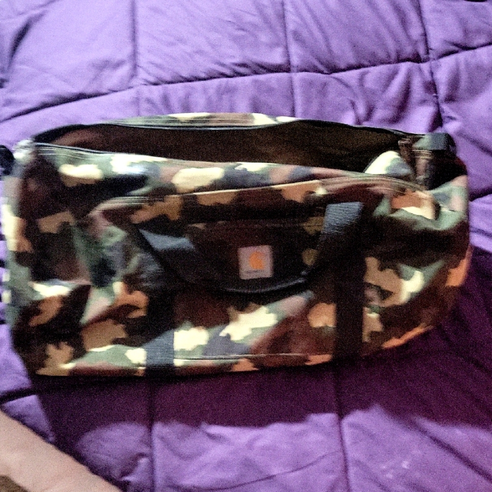 Carhartt Camo Duffel Bag